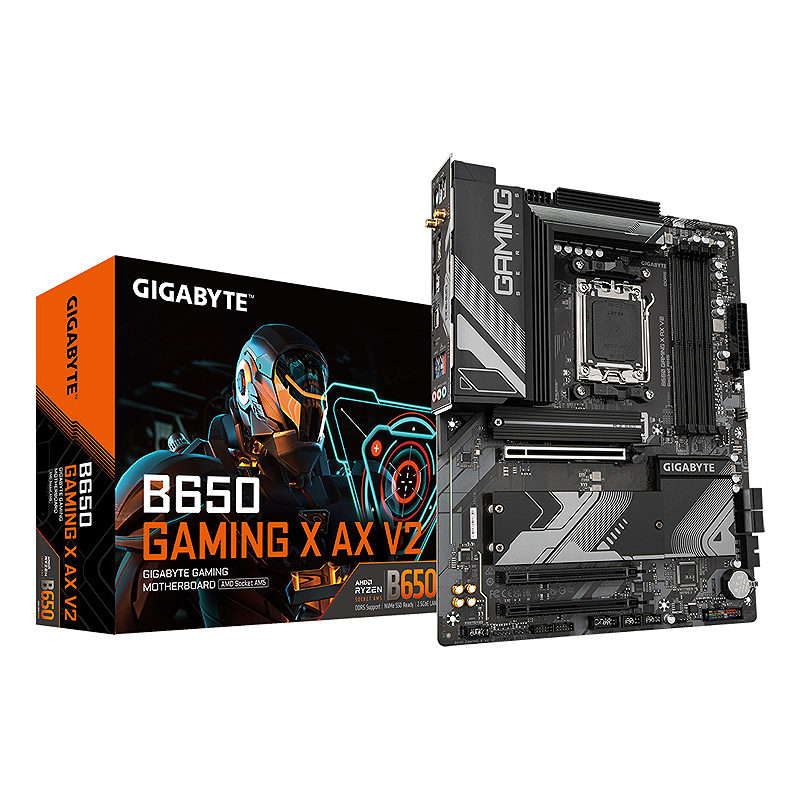 GIGABYTE B650 GAMING X AX V2 bundkort AMD B650 Sokkel AM5 ATX